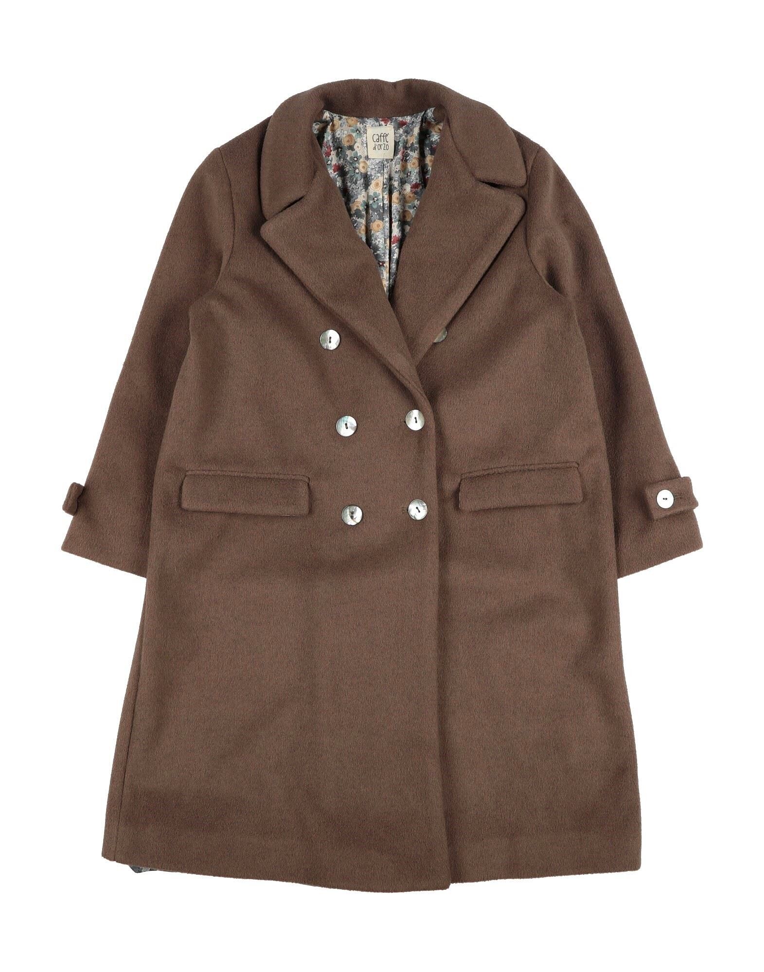 

Пальто для девочек Caffé D'Orzo, коричневый
