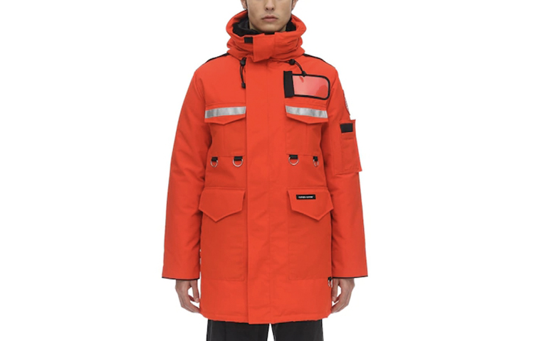 

Canada Goose Пуховик мужской оранжевый