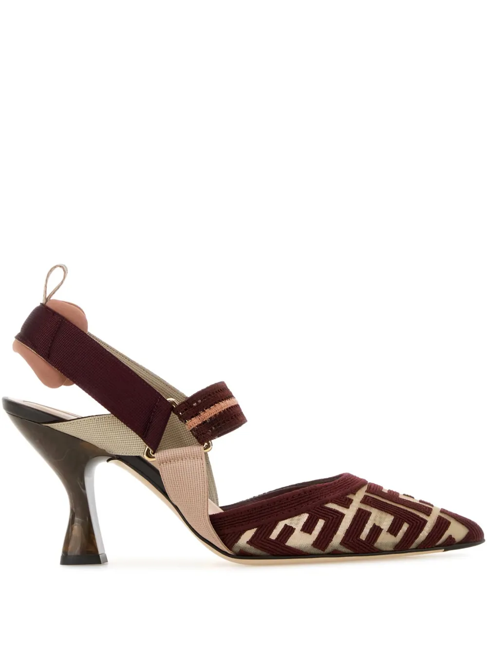 Туфли Colibri с монограммой Fendi, красный