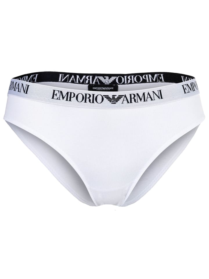 Emporio Armani Трусы, 2 штуки в упаковке, белого цвета — фото 2