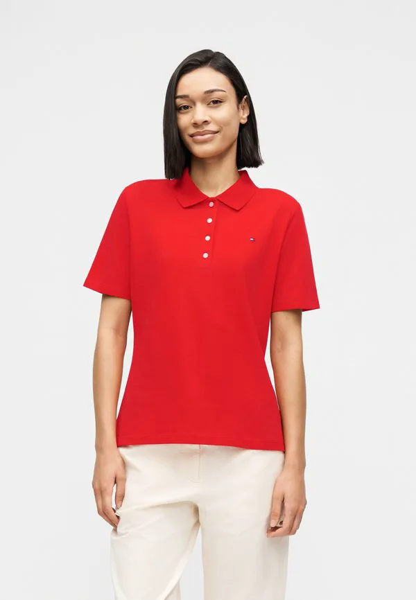 Рубашка-Поло из пике стандартного кроя 1985 года Tommy Hilfiger, Fireworks