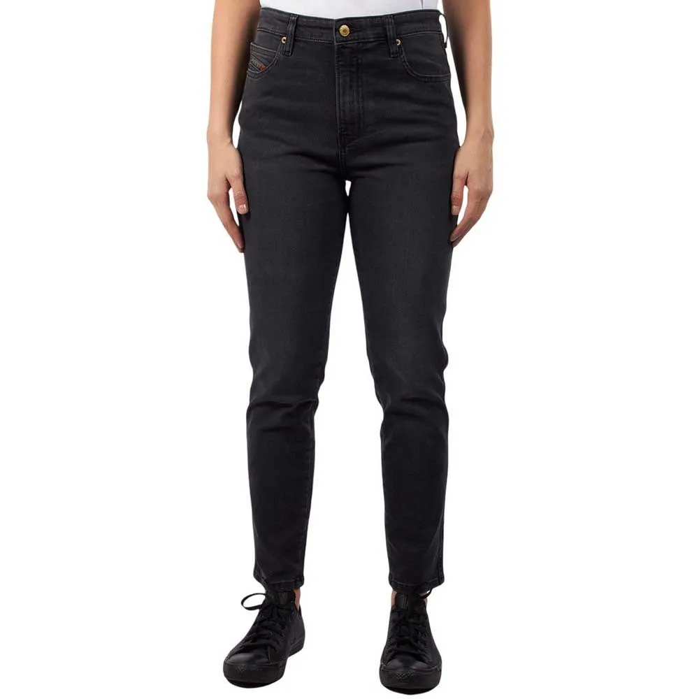 

Джинсы Diesel Babhila high waist, черный