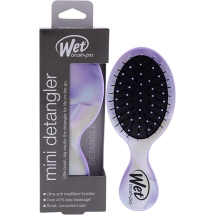 

Pro Mini Detangler Fantastic Voyage Brush Cosmic Bubbles для унисекс 1 шт. Щетка для волос Wet Brush