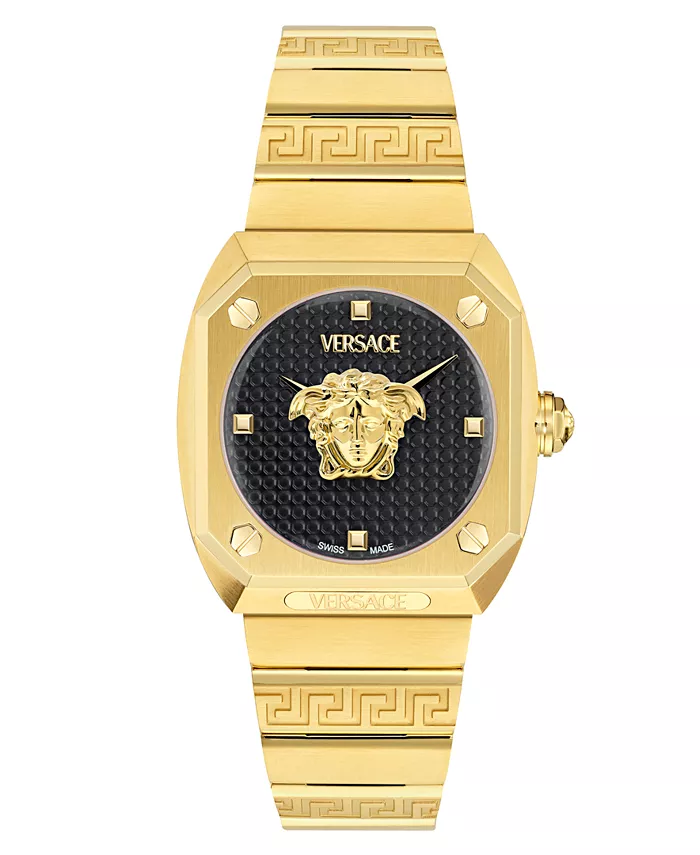 

Женские часы-браслет Swiss Medusa Antares Gold Ion Plated 35mm Versace