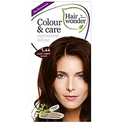 

Hairwonder Color & Care Темно-медно-коричневый 3,44 100 мл, Hair Wonder