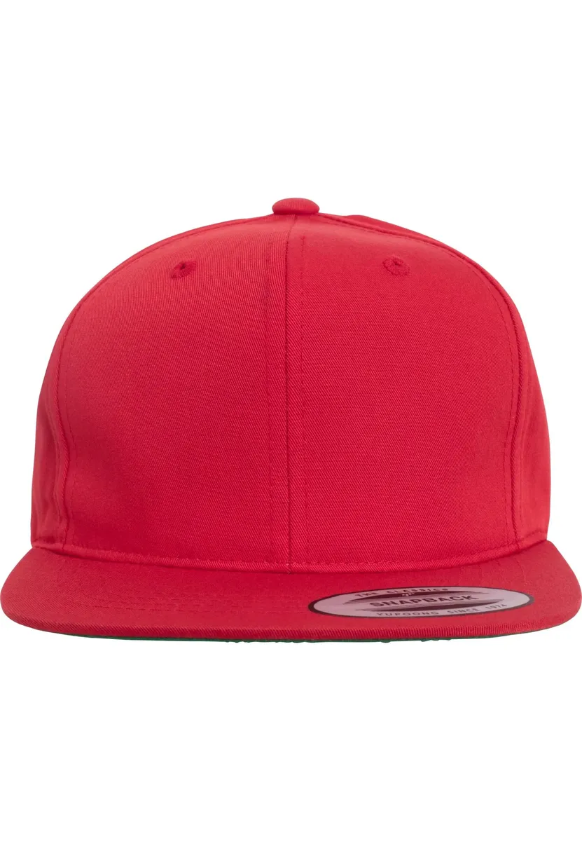 

Кепка Flexfit Flex " Flexfit Snapback Pro-Style Саржевая молодежная кепка Snapback ", красный