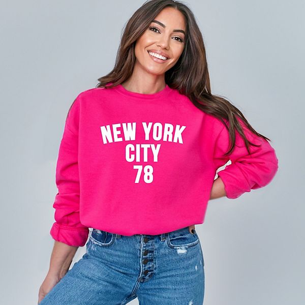 

Нью-Йорк свитшот с принтом 78 Simply Sage Market, Raspberry