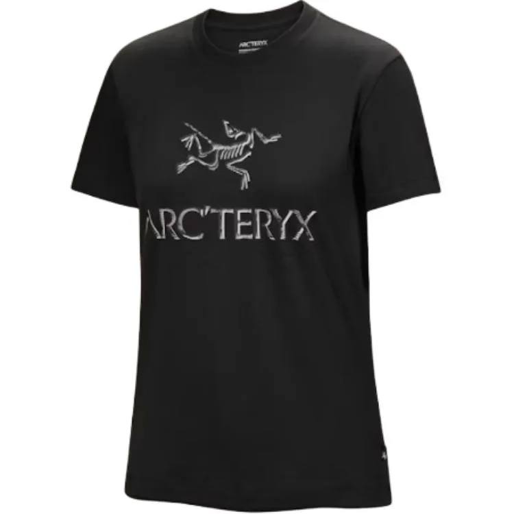 

Футболка Arc'Word Cotton Arcteryx, черный/solitude серый/черный/solitude