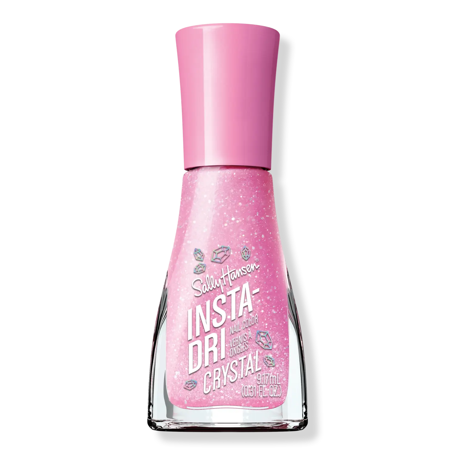 

Коллекция лаков для ногтей Insta-Dri Crystal Sally Hansen, Quartz Queen (shimmery pink)