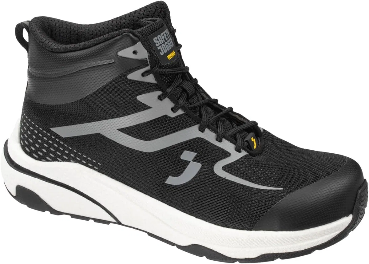 Безопасные беговые дорожки SafetyJogger 013508 Защитная обувь Freedom SAFETY JOGGER, Black White