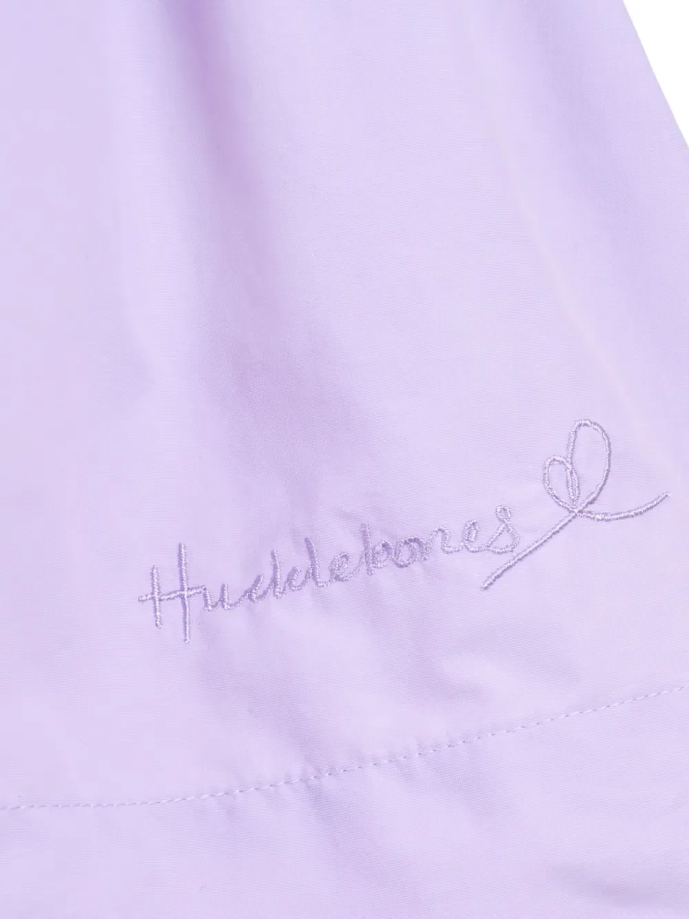 Платье с фестончатым краем и оборками Hucklebones London, фиолетовый — фото 3