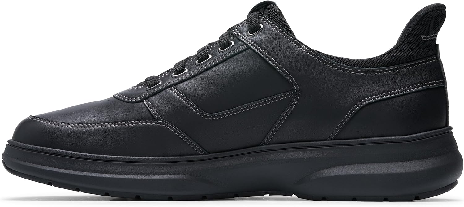 Мужские кроссовки Clarks Mullen Easy, черный — фото 3