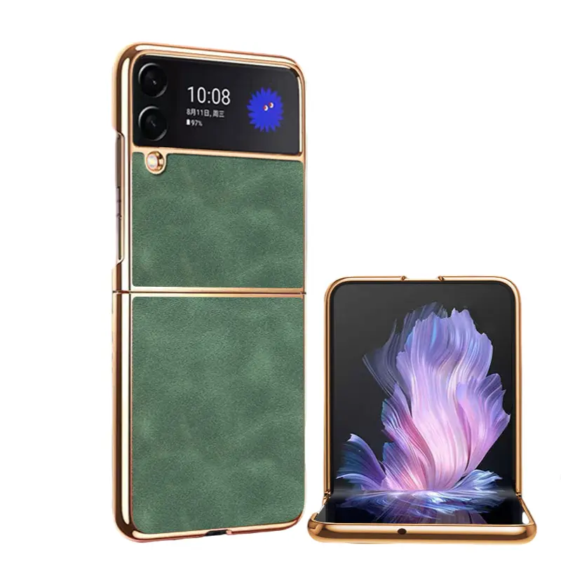 

Чехол для телефона Povatine, Cangling green|electroplated lambskin