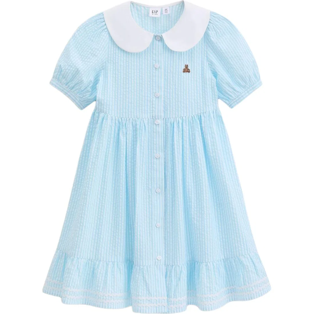 Платье детское миди GAP Blue Stripes