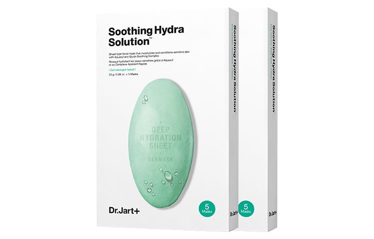 

Dr. Jart+ DIJIATING Зеленая круглая маска для лица B5 увлажняющая экстренное успокоение покраснение успокаивает сухую кожу увлажнение и питание