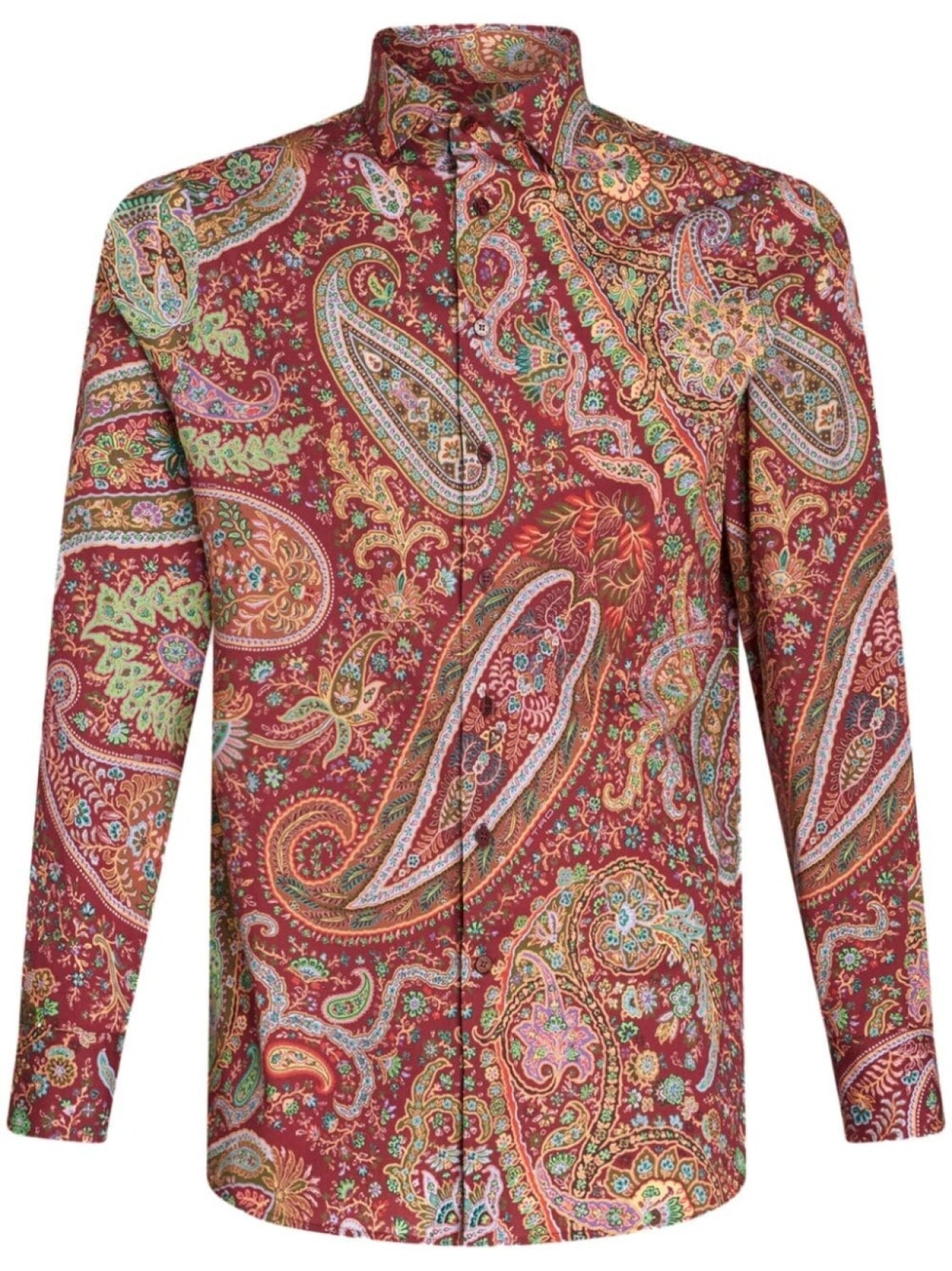 

ETRO рубашка с принтом пейсли, красный