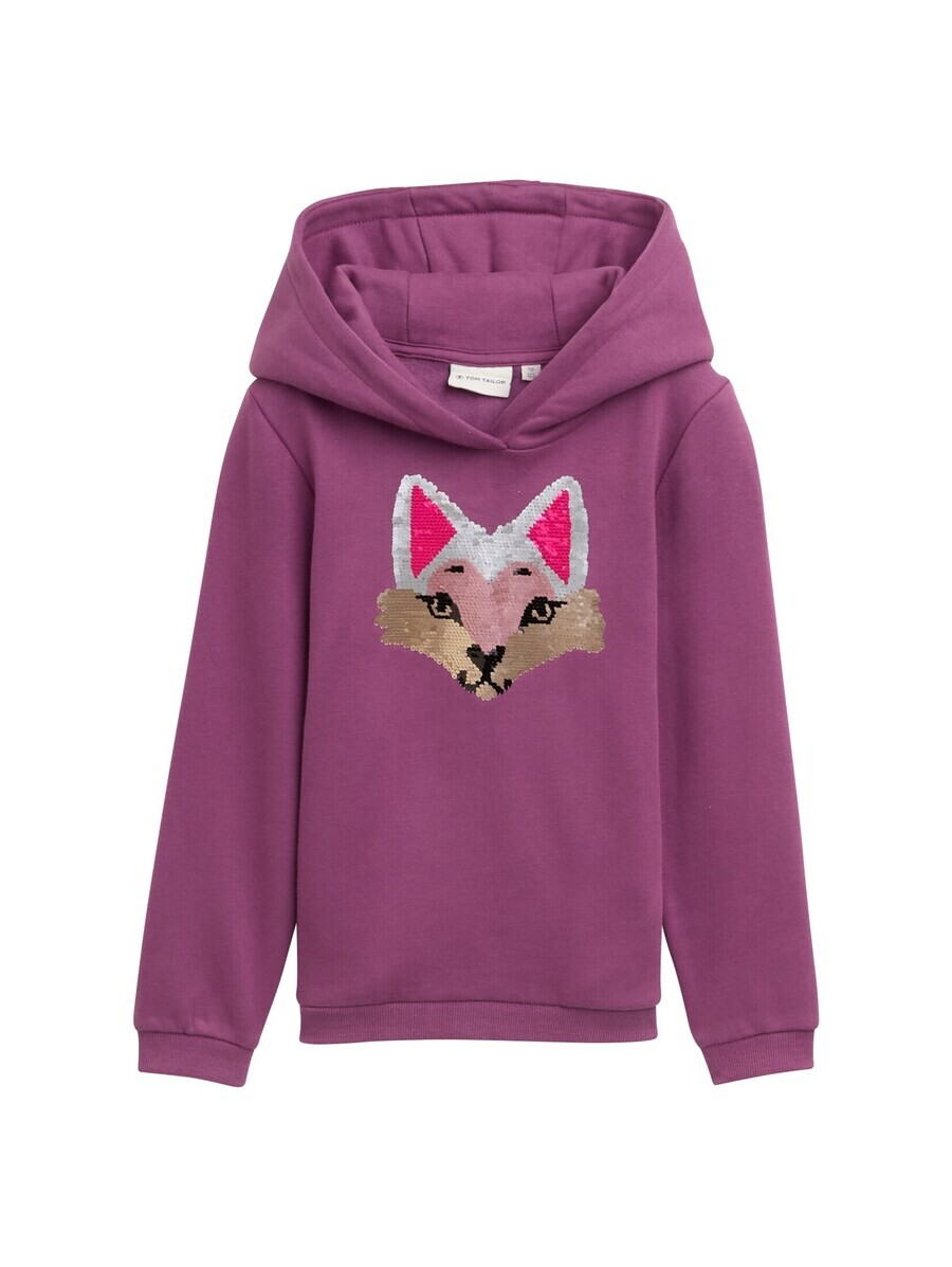 

Худи TOM TAILOR Sweatshirt, фиолетовый