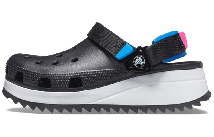 Сандалии Crocs Classic Hiker Clog Sports Black Blue Red Sandals 'Black Blue Red', красный — фото 2