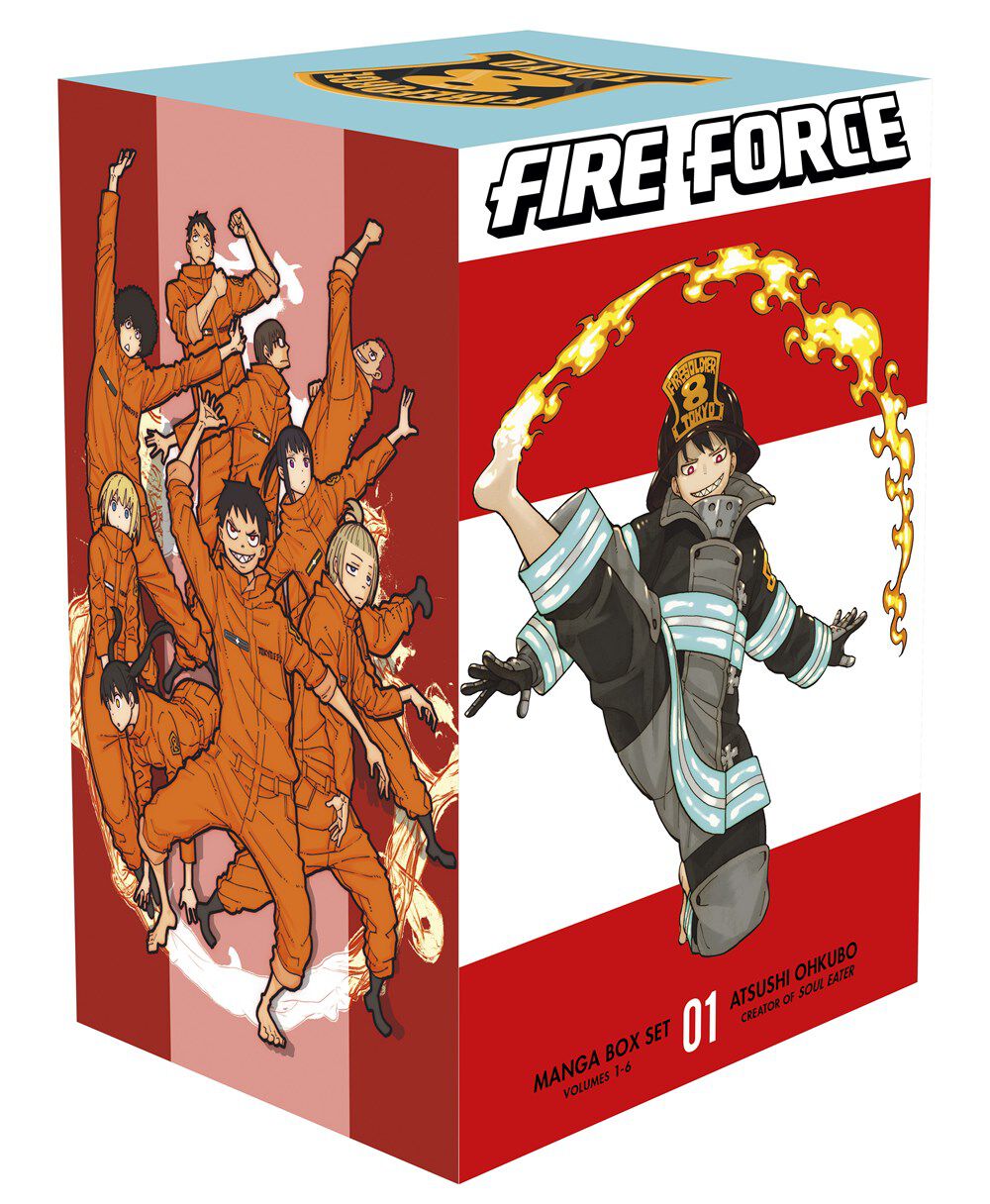 

Манга Fire Force Manga Box Set 1