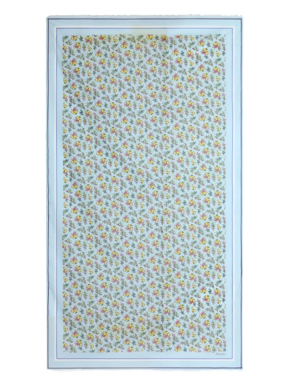 

Саронг с цветочным принтом Dolce & Gabbana, синий