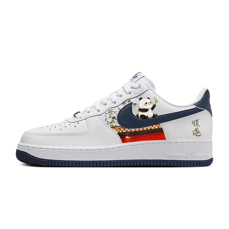

Nike Кроссовки для скейтбординга Air Force 1, мужские, низкие, синие/белые