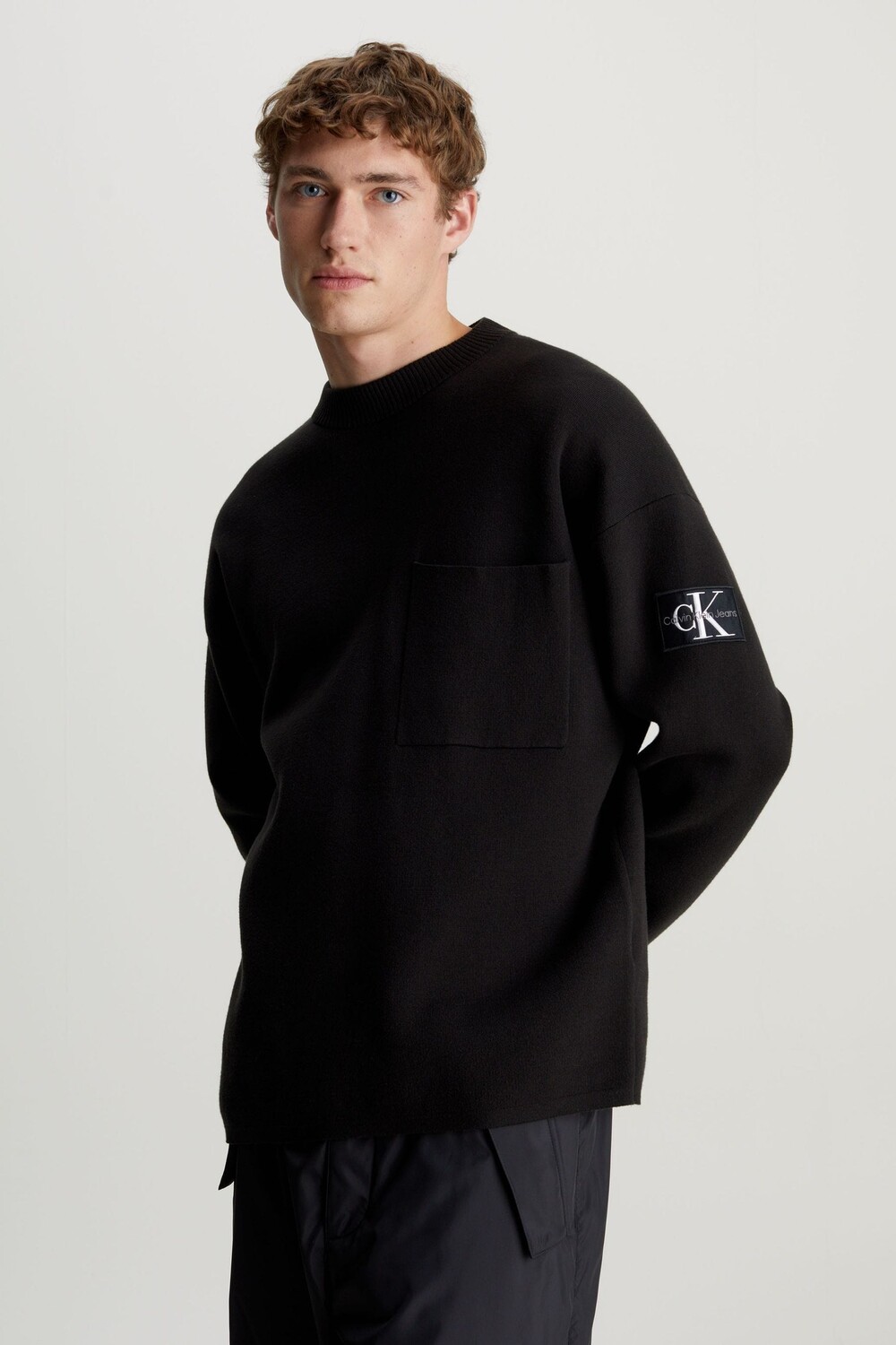 

Свитер Calvin Klein Jeans, черный