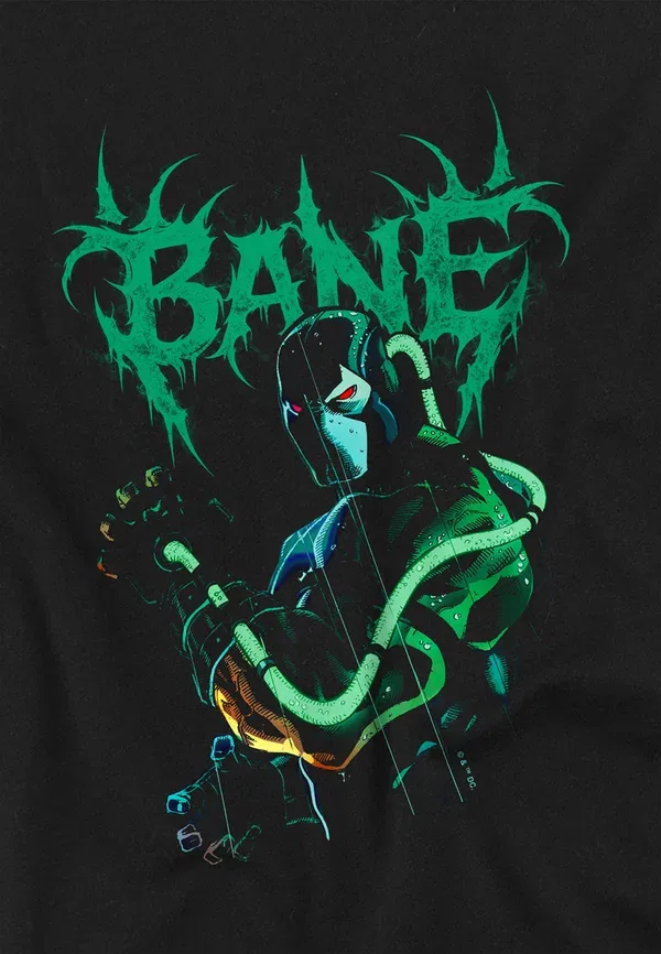 Футболка Cotton Soul Batman bane toxic pump print t-shirt, черный — фото 3