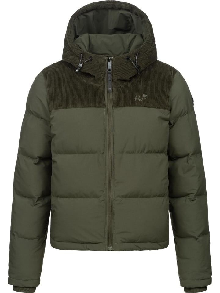 

Пуховик ragwear Amazze, цвет dark olive