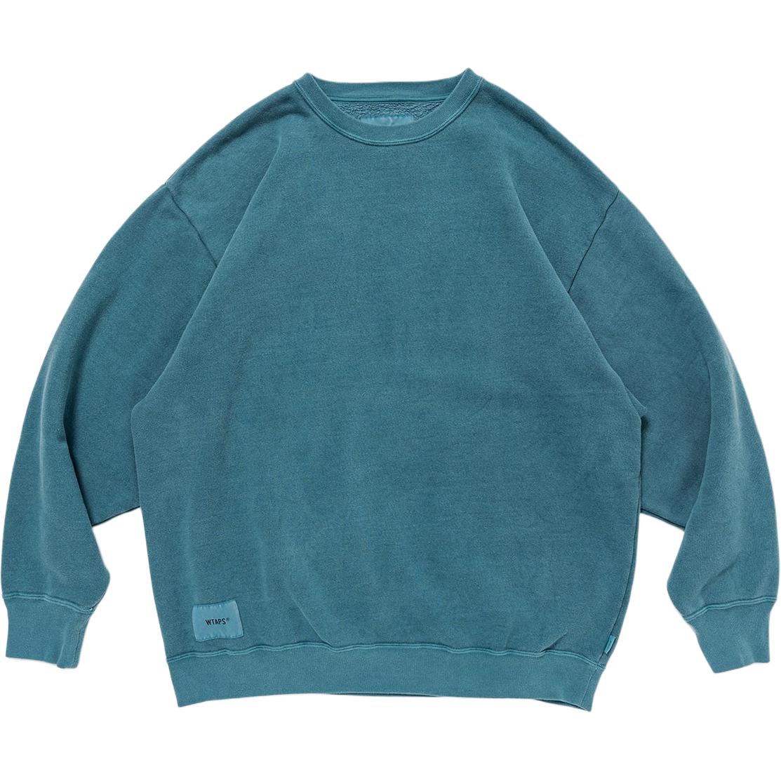

Джемпер Sign 01 Sweatshirt WTAPS, зеленый