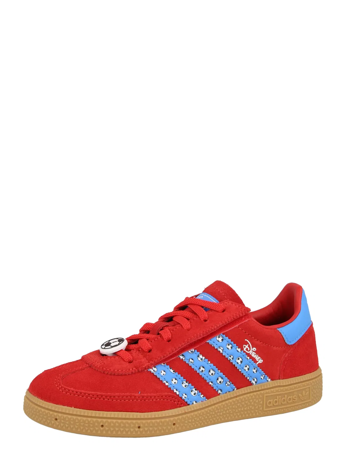 Кроссовки Adidas Originals Disney Handball Spezial Comfort Closure ярко-красного цвета