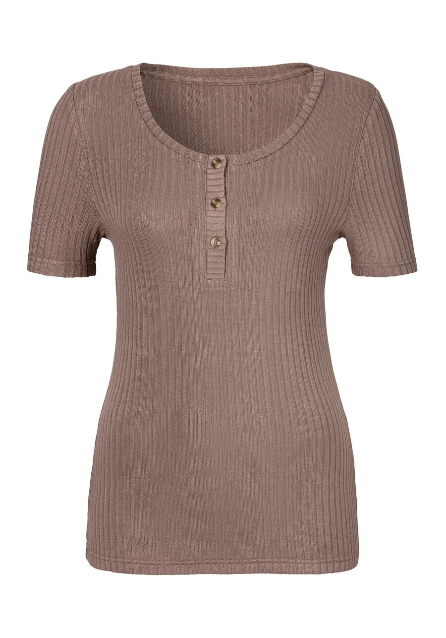 

Футболка LASCANA Shirt, фиолетовый
