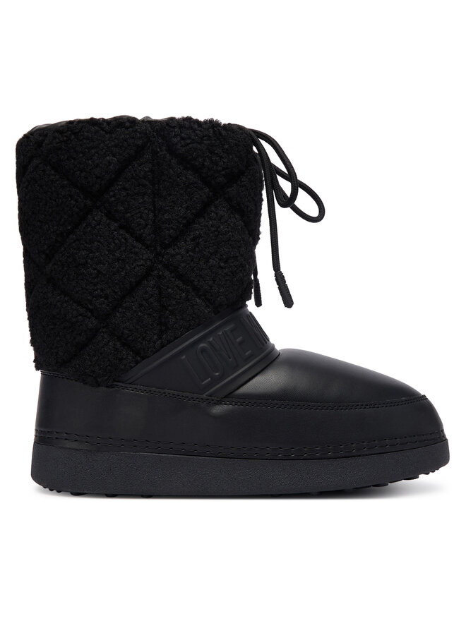 Зимние сапоги JA24422G0NISJ00Bcz Love Moschino, черный