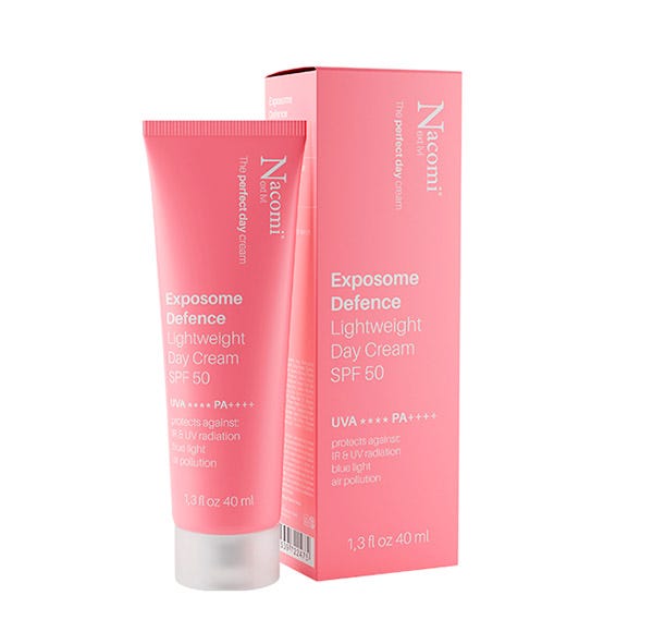 

Легкий дневной крем spf 50 NACOMI Exposome Defence, 40 мл