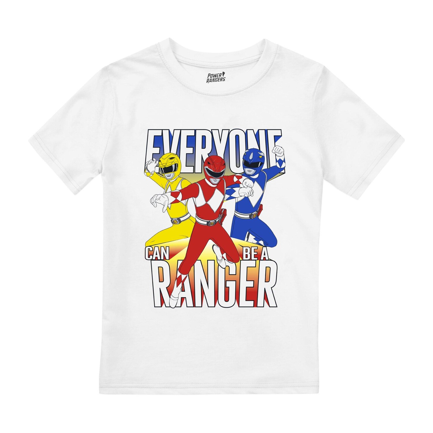 

Футболка «Каждый может стать рейнджером» Power Rangers, белый