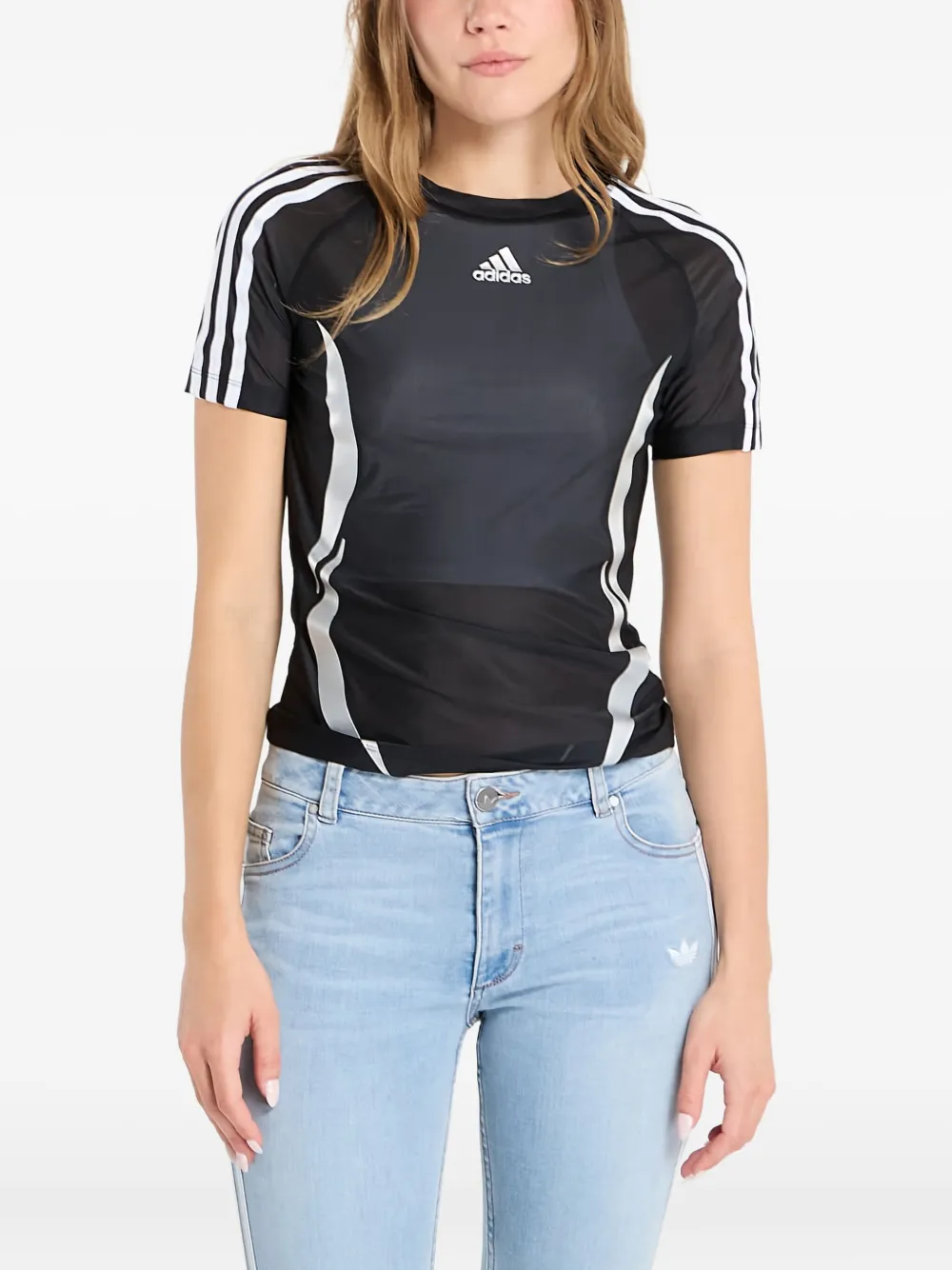 Спортивная футболка Teamgeist Adidas, черный — фото 4