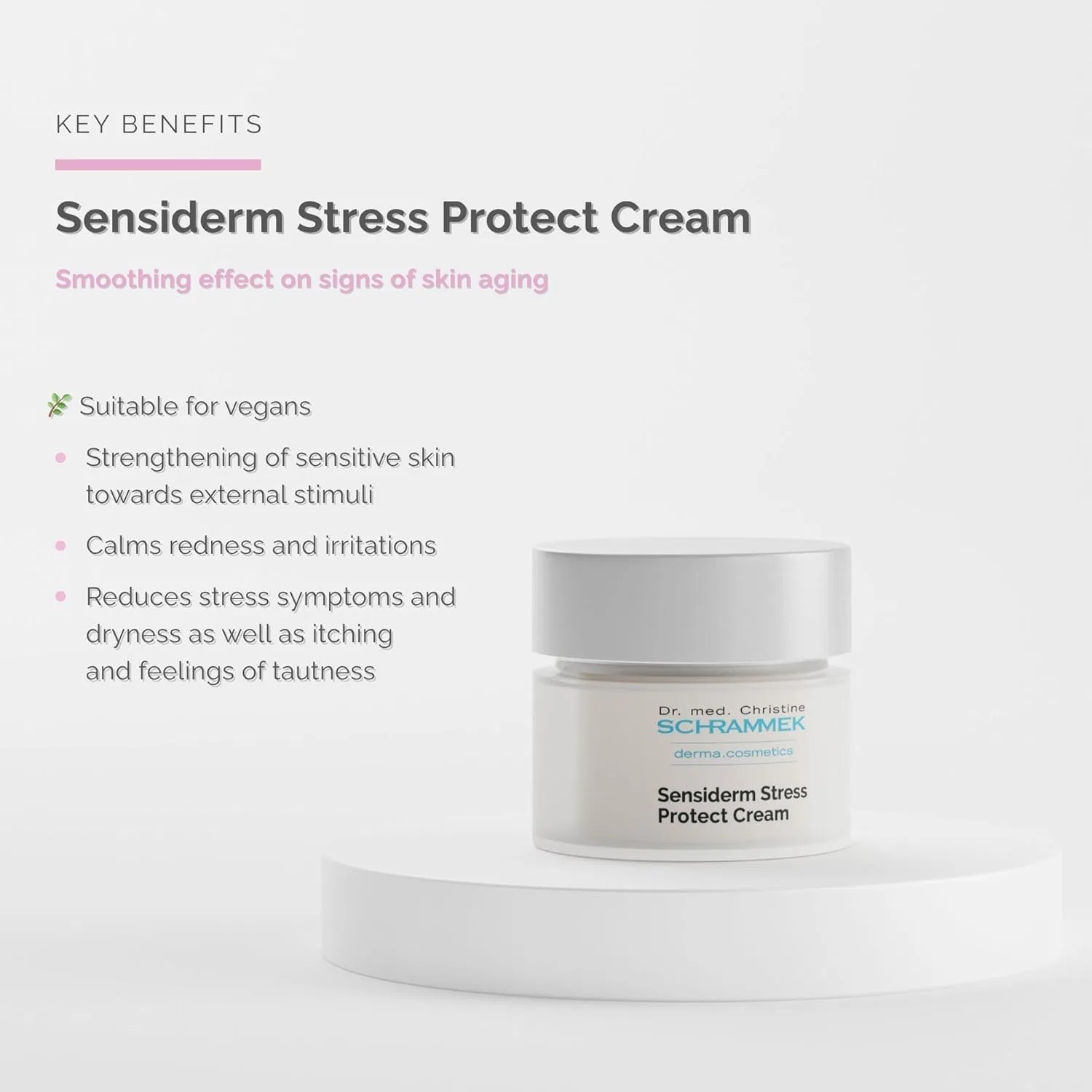 Крем для лица Schrammek — Дневной Senseiderm Stress Protection Cream, 50 мл — фото 2