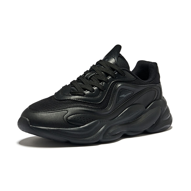 Кроссовки Lifestyle для мужчин с низким верхом Positive Black Carbon Gray Erke — фото 3