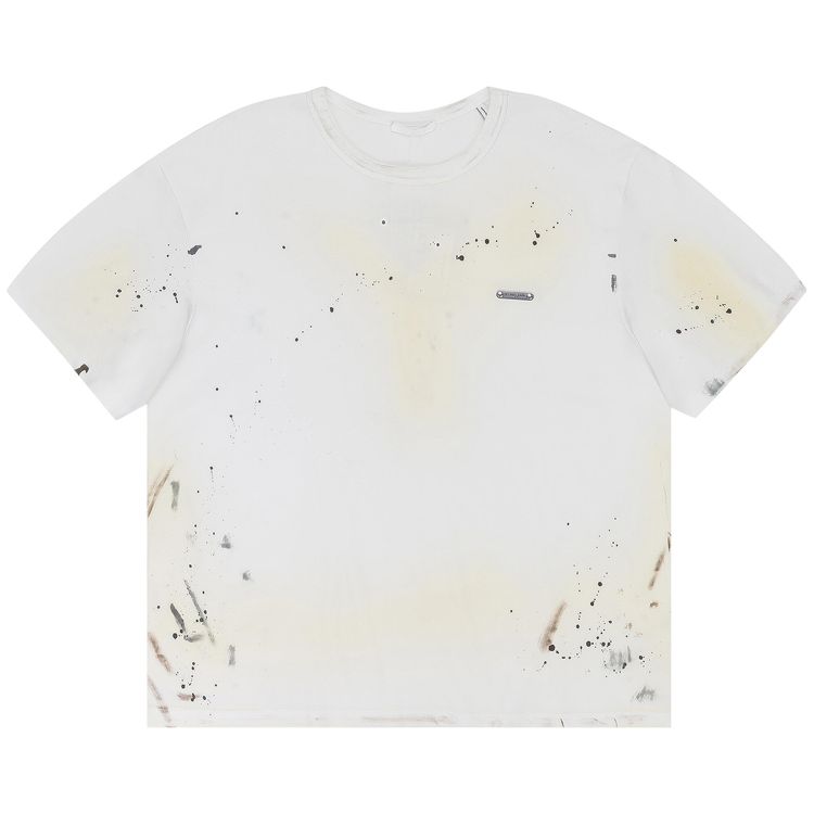 

Футболка Helmut Lang Painted Tee 'White', белый