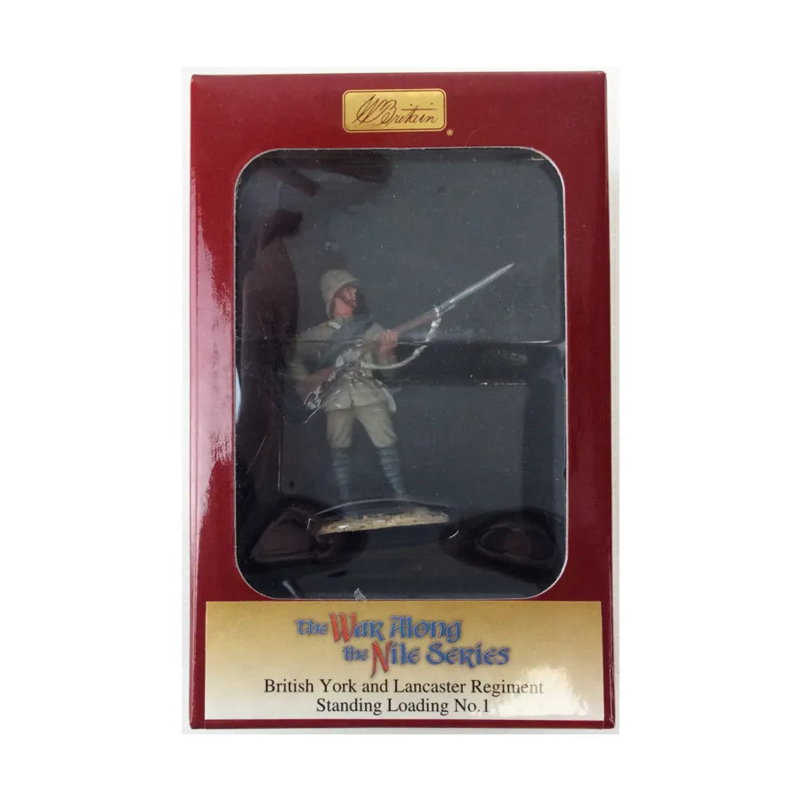 

Британский Йоркско-Ланкастерский полк стоит, погрузка №1, War Along the Nile Series (1/32) (W. Britain)