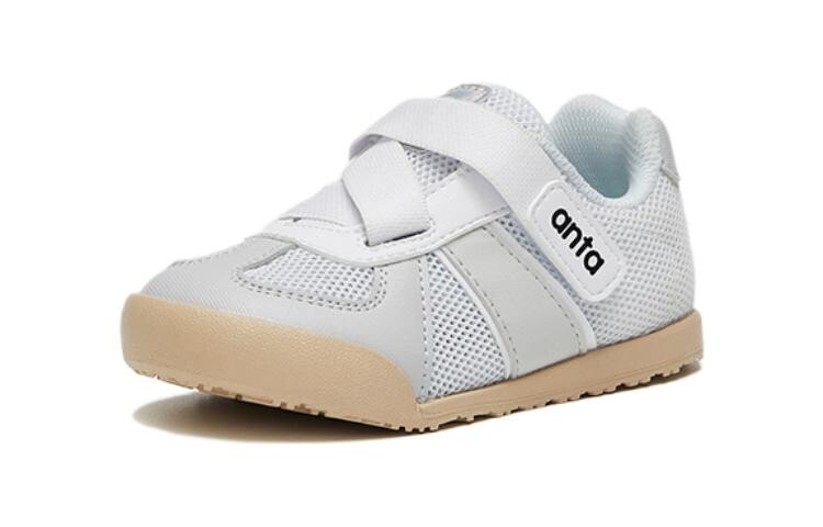 Кроссовки Anta kids Toddler Shoes TD Low-top White/Brown — фото 2
