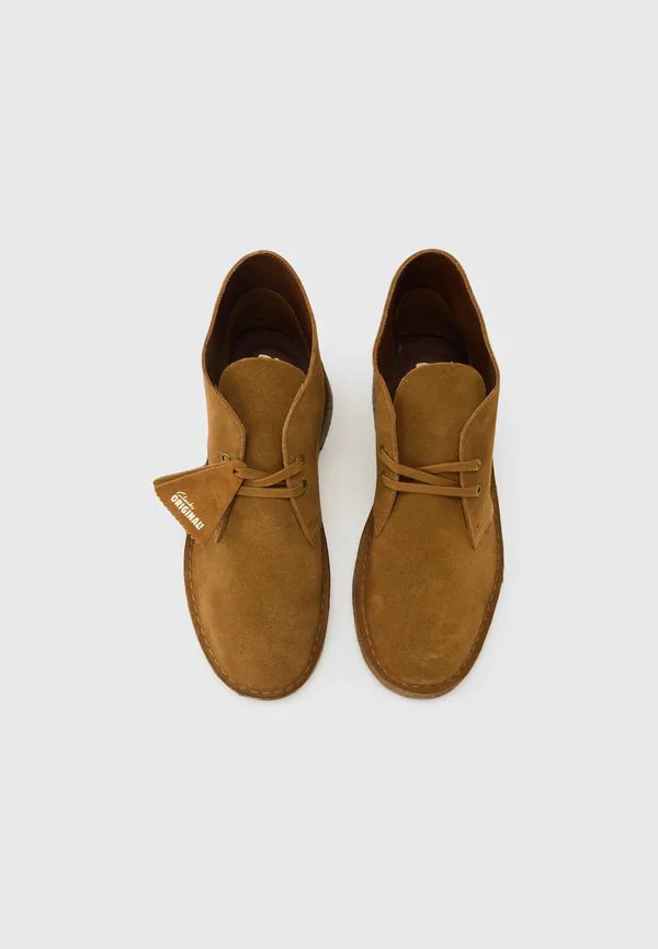 Повседневные ботинки на шнуровке в пустынном стиле Clarks Originals, Cola — фото 4
