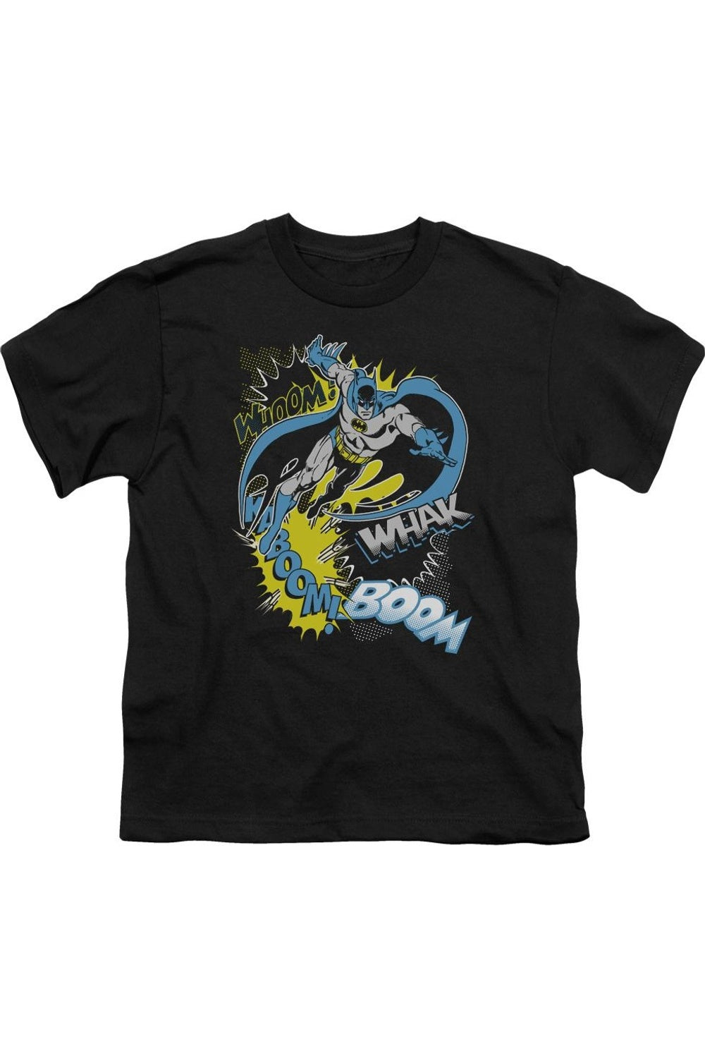 

Футболка с коротким рукавом Batman и эффектами летучей мыши для детей Gildan, черный