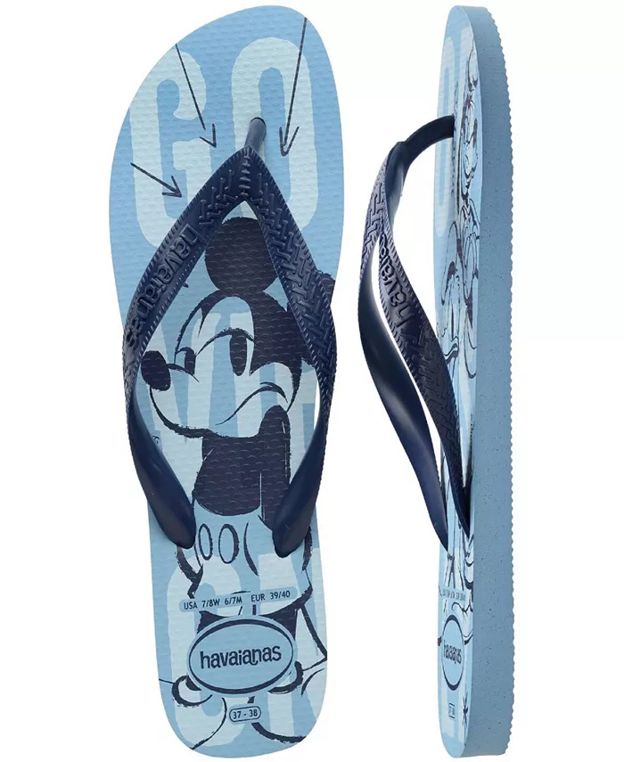 Мужские топовые сандалии Disney Havaianas, фиолетовый — фото 4