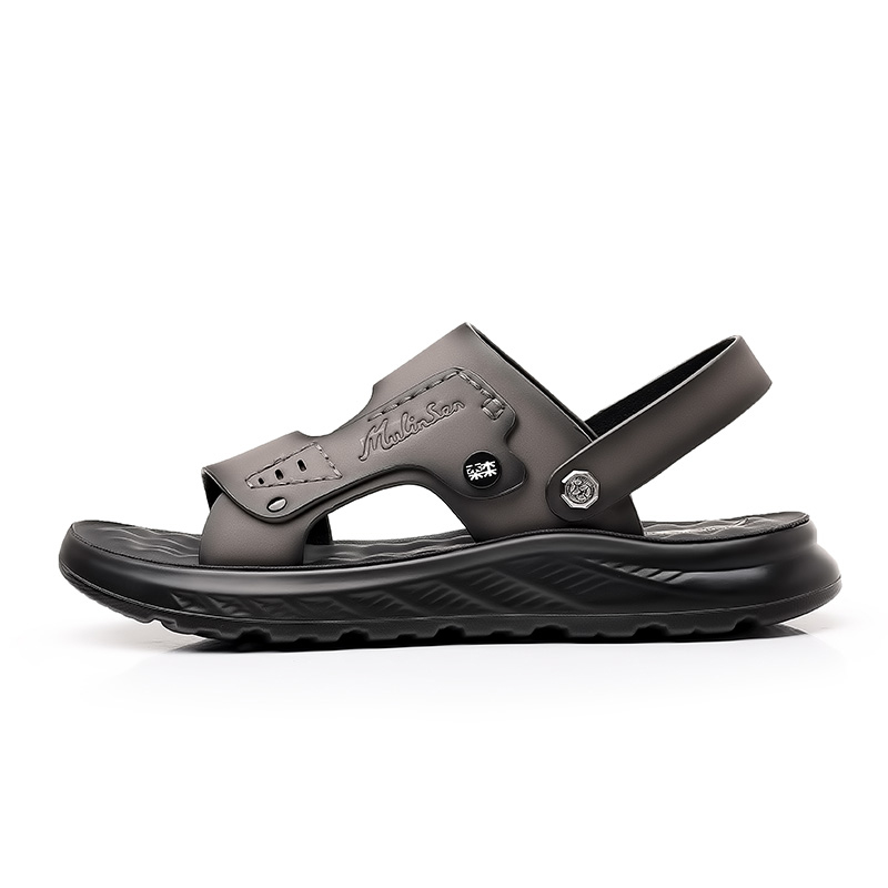 

Mulinsen Пляжные сандалии мужские, черные, серые