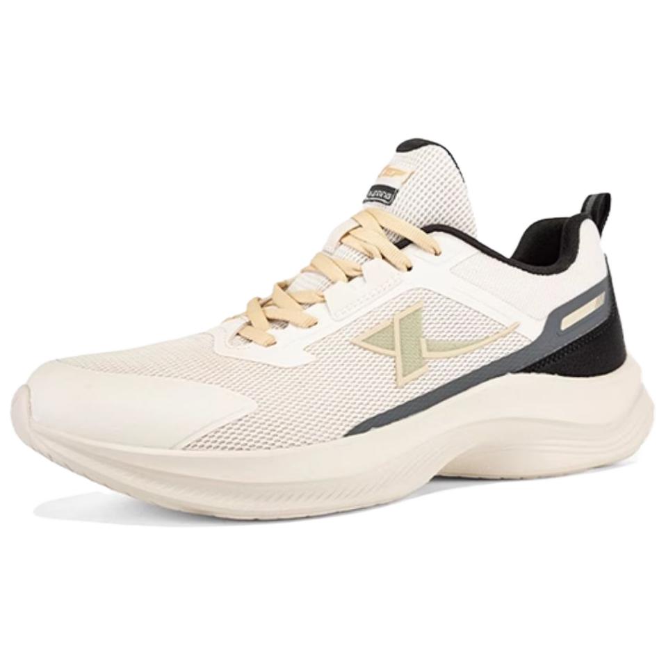 

XTEP Износостойкие мужские беговые кроссовки низкие White Black - White Black, цвет White Black