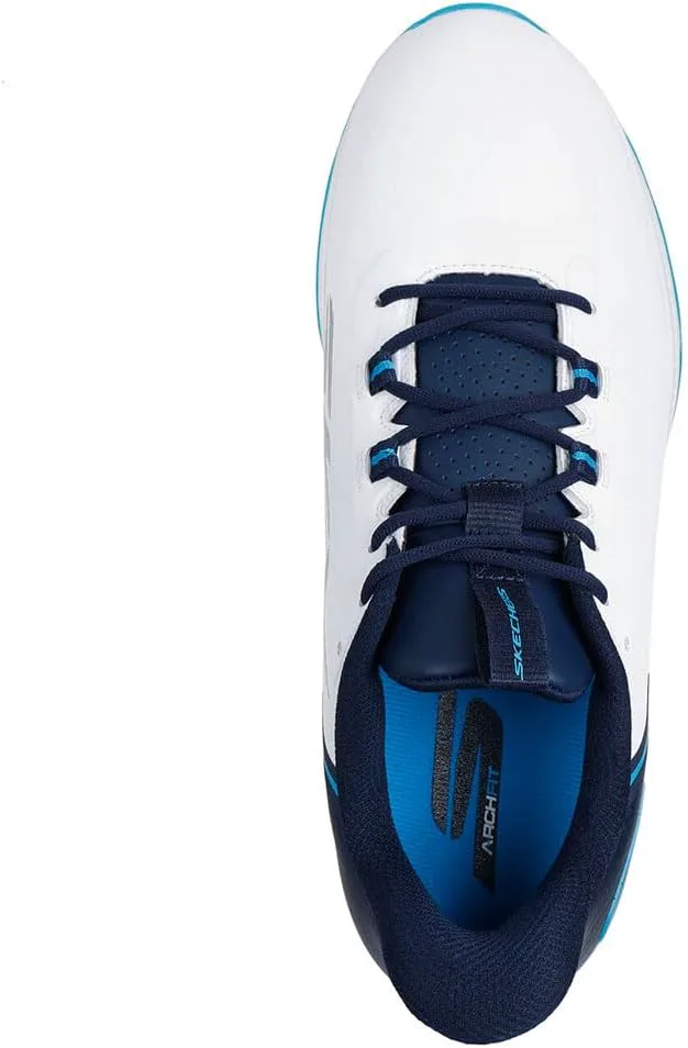 Мужские гольф-кроссовки Skechers Go Golf Elite 6, белый/синий — фото 4