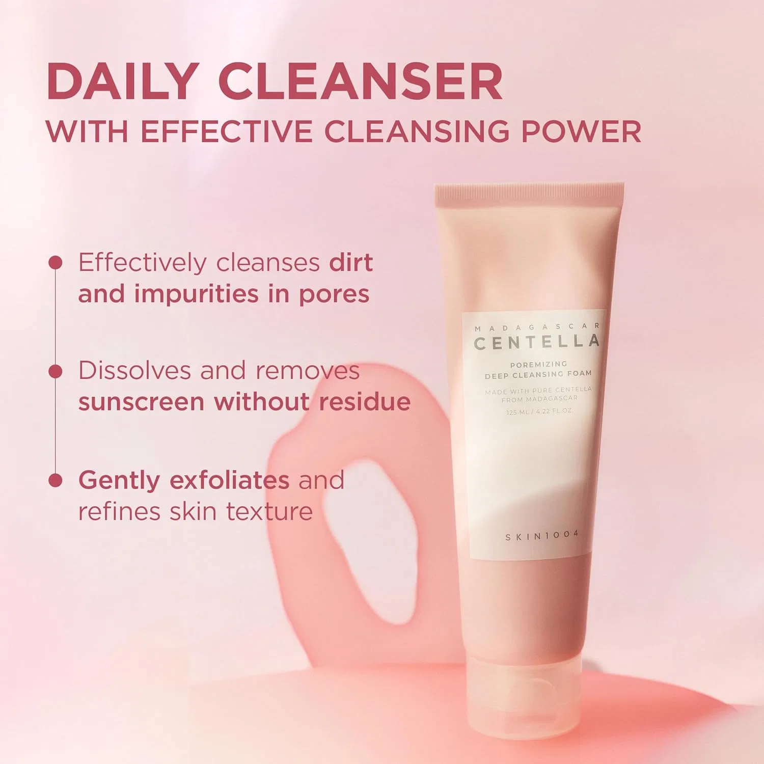 Пенка для умывания SKIN1004 — Poremizing Deep Cleansing Foam, 125 мл — фото 4