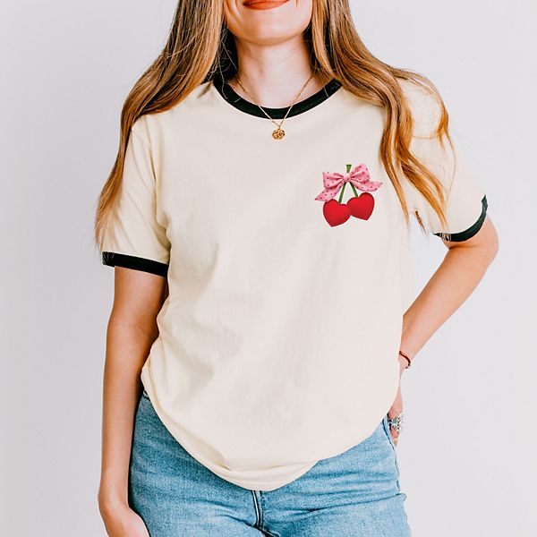 

Футболка с принтом в стиле пэчворк и розовым бантом в виде сердечек Simply Sage Market, Vintage Black, Розовый, Футболка с принтом в стиле пэчворк и розовым бантом в виде сердечек Simply Sage Market, Vintage Black