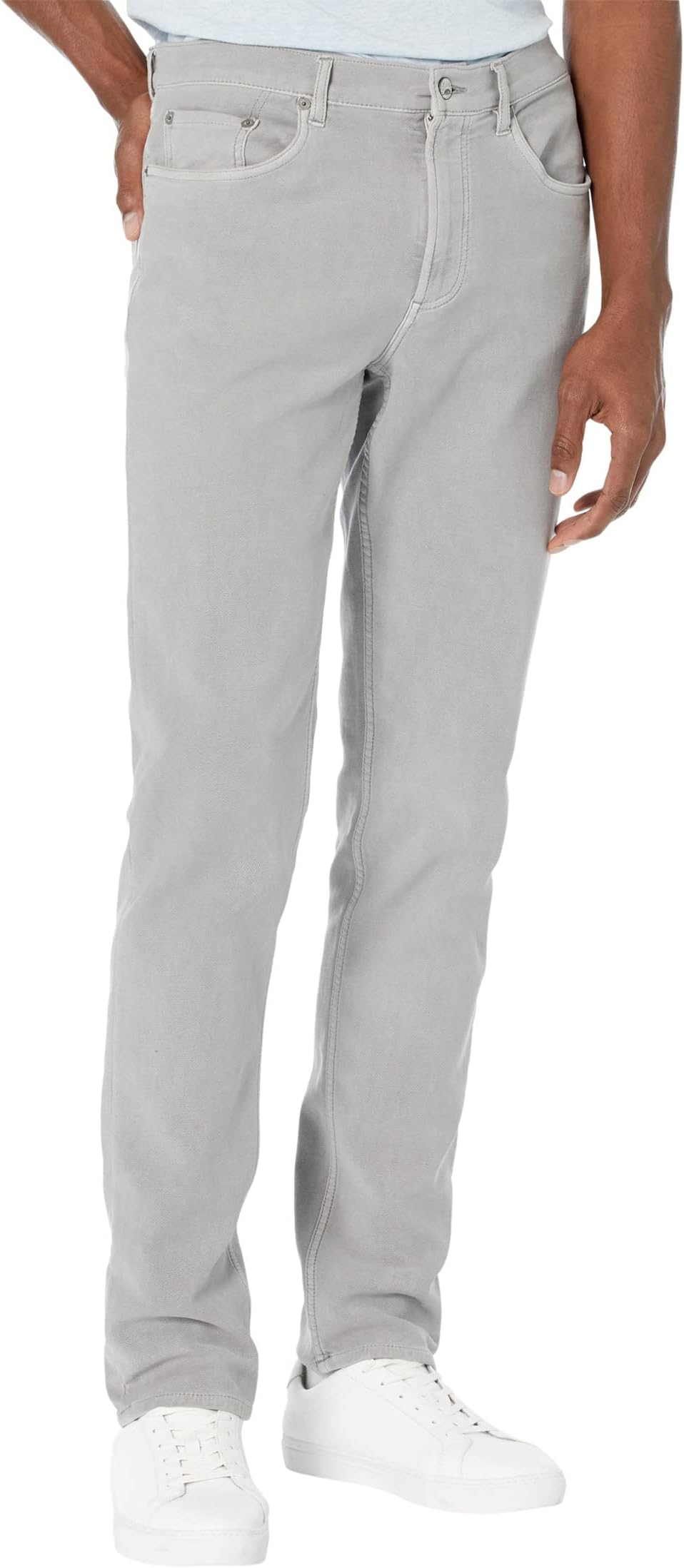 

Брюки Faherty Stretch Terry Five-Pocket, цвет Iron