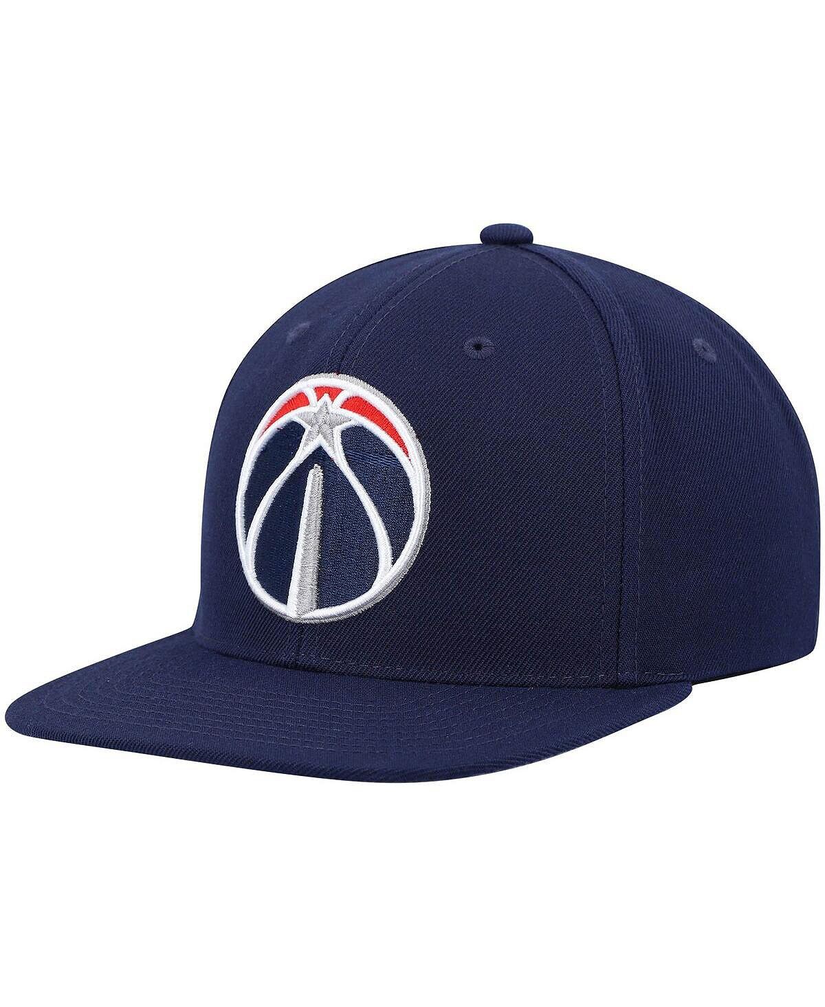 

Мужская темно-синяя кепка Washington Wizards Ground 2.0 Snapback Mitchell & Ness